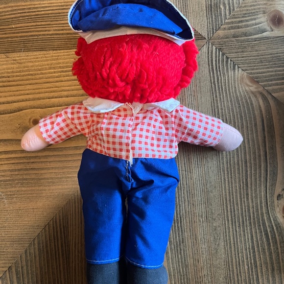 Raggedy Andy ~12” VINTAGE Cloth Doll Applause Brand Rag Doll - Picture 3 of 5